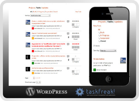 TaskFreak for WordPress